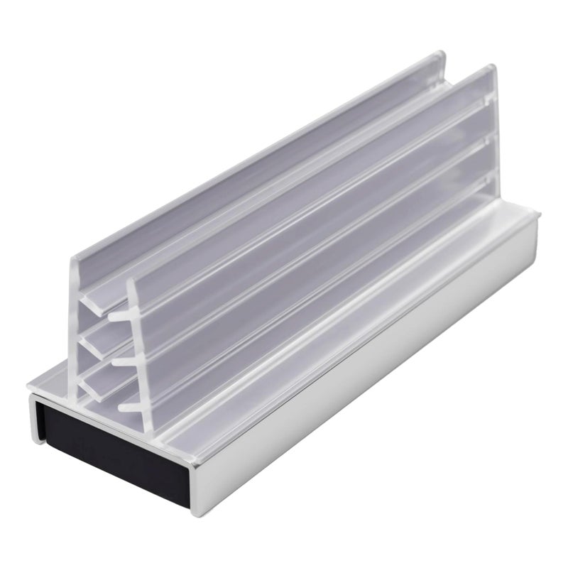 Master Magnetics Magnetic Sign Holder Pack - Magnetic Sign Holders for Door Frames, Metal Shelves, Whiteboards - Powerful Magnet - Retail EZ Grip Holder - 3" L x 1" W x 0.75" H - 25-Pack - Image 1